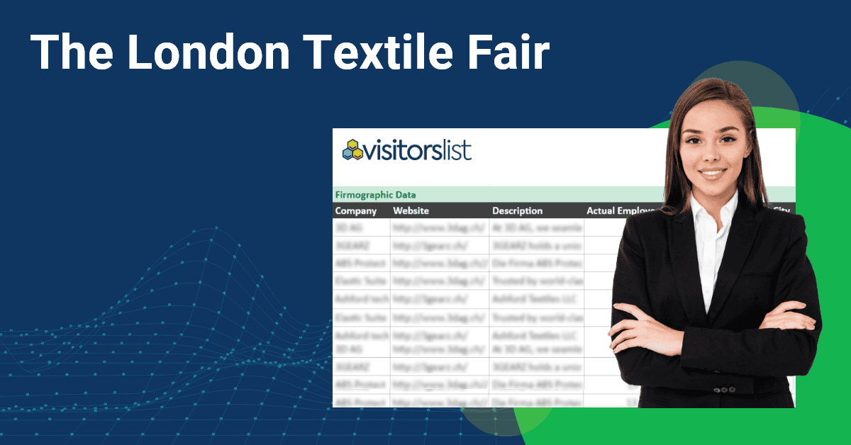 London Textile Fair 2024 Exhibitors & Attendees List