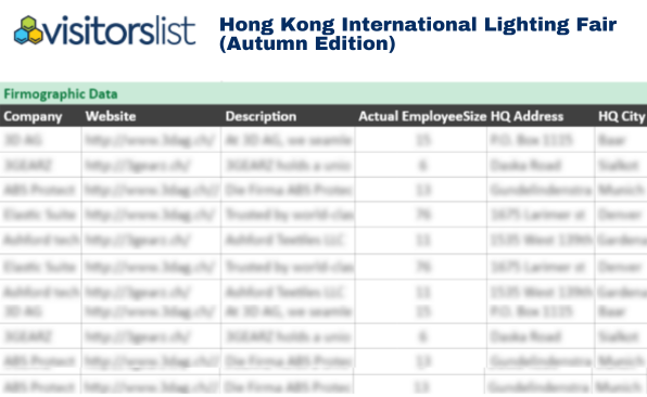 Hong Kong International Lighting Fair (Autumn Edition)