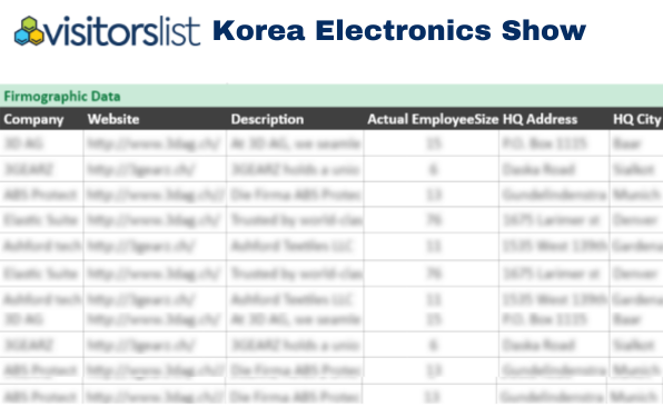 Korea Electronics Show