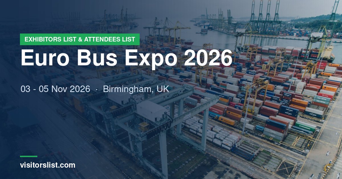 Euro Bus Expo 2026 Exhibitors List & Attendees List