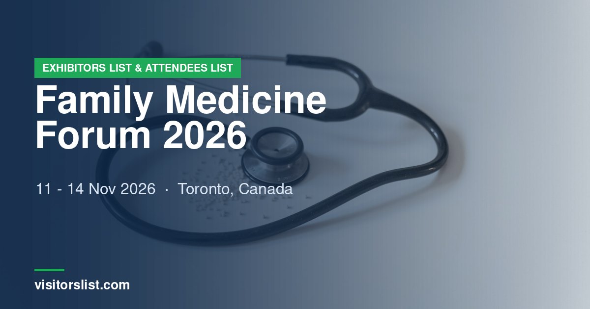Family Medicine Forum 2026 Exhibitors List & Attendees List