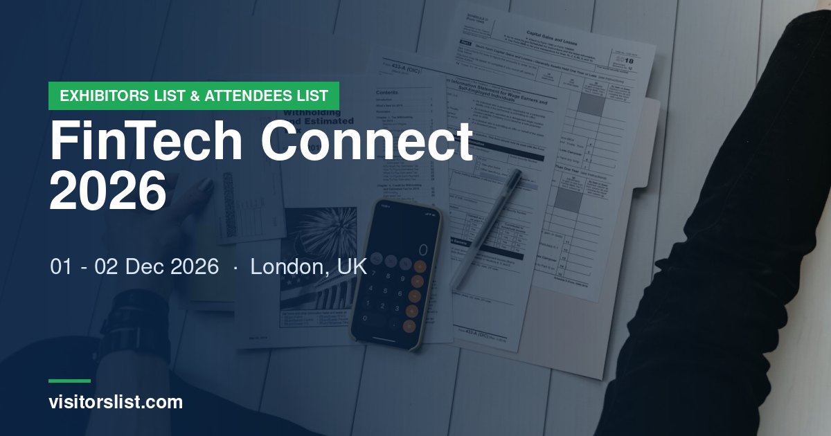 FinTech Connect 2026 Exhibitors List & Attendees List