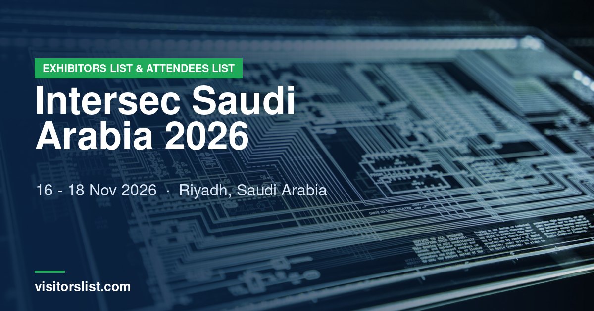 Intersec Saudi Arabia 2026 exhibitors list